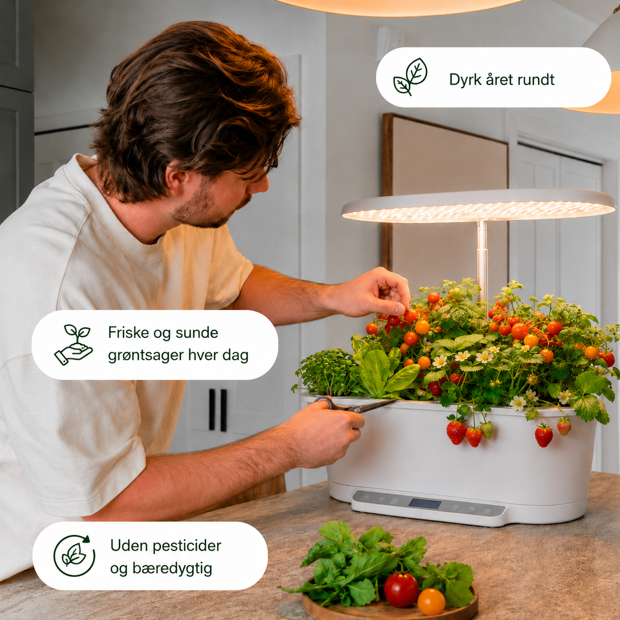 AQUATRONS™ - Smart Indendørs Køkkenhave